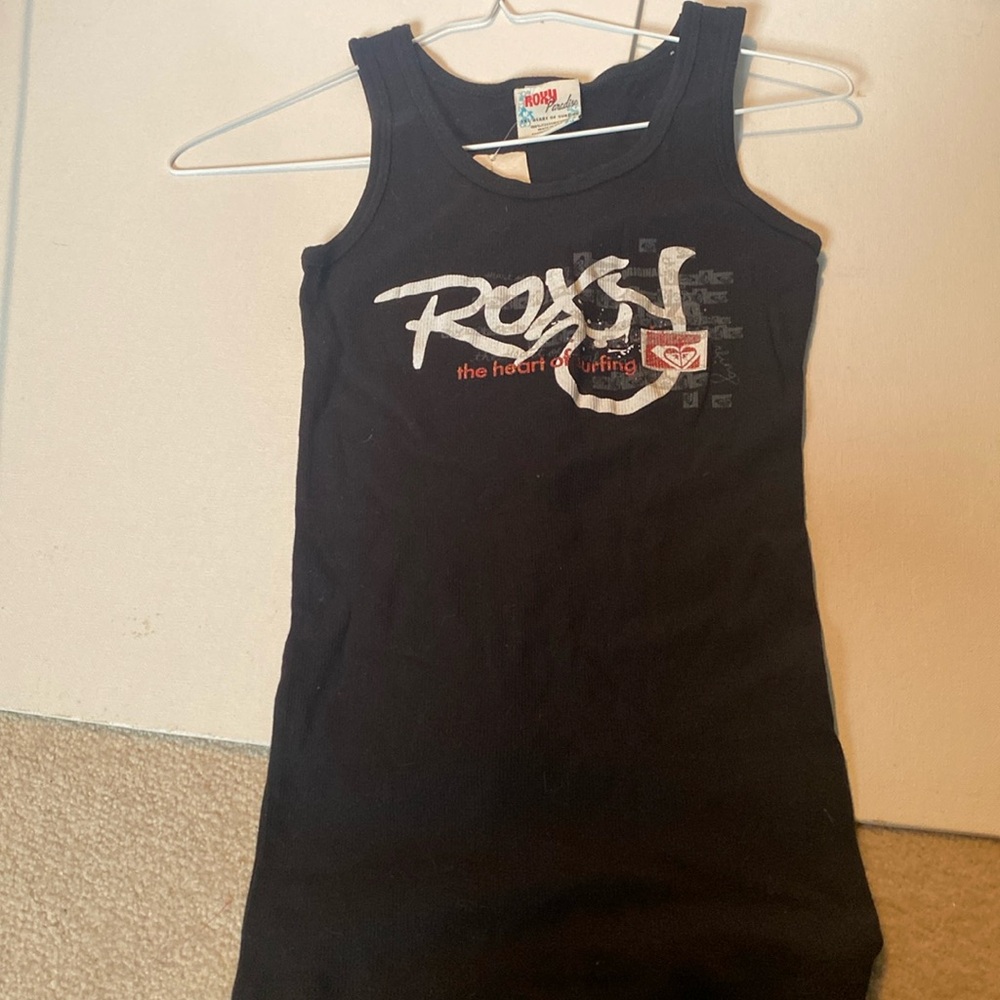 NWT & Vintage Roxy Paradise Black Tank
